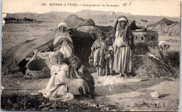 ALGERIE - Scene Et Type, Campement De Nomades  - Scenes