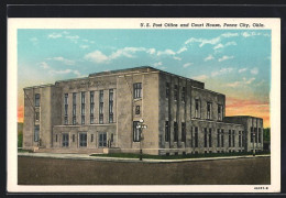 AK Ponca City, OK, US Post Office And Court House  - Autres & Non Classés