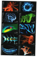 United States 2018 MiNr. 5465 - 5474 USA Bioluminescent Creatures, Marine Life, Mushroom 10 V  MNH** 12,00 € - Marine Life