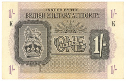 1 SHILLING OCCUPAZIONE INGLESE IN ITALIA BRITISH M AUTHORITY 1943 BB/SPL - Allied Occupation WWII