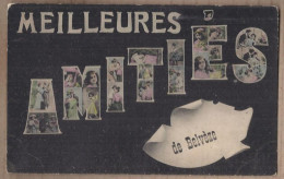 CPA 82 - BELVEZE - Meilleures Amitiés De Belvèze - TB CP Fantaisie Sur Le Village - Otros & Sin Clasificación