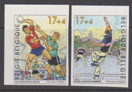 Belgique Non Dentelé 1998 2760-61 Balle-pelote Handball - 1981-2000