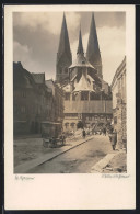 AK Lübeck, Strassenblick Zur Marienkirche  - Luebeck