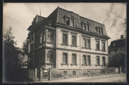 Foto-AK Karlsruhe, Villa Tierarzt L. Zembsch  - Karlsruhe