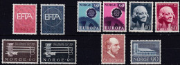 Noruega 1967  Año Completo  ** - Ungebraucht