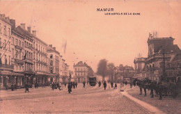 NAMUR - Les Hotels De La Gare - 1912 - Namur