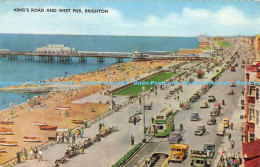 R177466 Kings Road And West Pier. Brighton. Lansdowne Publishing. 1963 - Monde