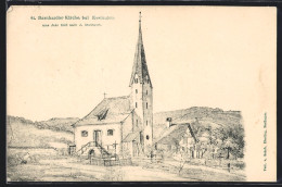 Künstler-AK Esslingen / Neckar, St. Bernhardter Kirche Um 1840  - Esslingen