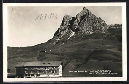 AK Warth /Vorarlberg, Hochkrumbach Mit Widderstein, Gasthaus Adler  - Other & Unclassified