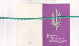 Clementine Jeanne Willems-Veron, Antwerpen 1911, 1972 - Todesanzeige