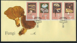 Ciskei  110 à 113 -145 à 148 S. Env. 1er Jour - Champignons (4 P37) - Funghi