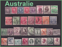 AUSTRALIE Lot 33 Timbres Anciens - Vrac (max 999 Timbres)