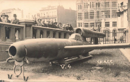MILITARIA - Guerre 1939-45 - S.H.A.E.F - Projectile Aérien V.4 - Animé - Carte Photo - Carte Postale Ancienne - Guerra 1939-45