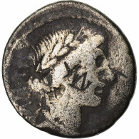 Acilia, Denier, 49 BC, Rome, Argent, TB+, Crawford:442/1a - Repubblica (-280 / -27)