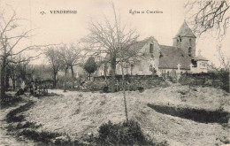 08 - VENDRESSE - S29358 - Eglise Et Cimetière - Autres & Non Classés