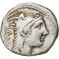 Thoria, Denier, 105 BC, Rome, Argent, TTB, Crawford:316/1 - Republic (280 BC To 27 BC)