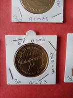 Médaille Touristique Monnaie De Paris 30 Nimes El Nino 2013 - 2013