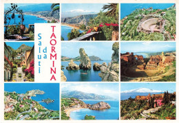 ITALIE - Taormina - Saluti Da Taormina - Multivues - Piazzo Duomo - Carte Postale - Other & Unclassified