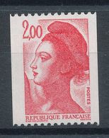 2277** Liberté 2f Rouge (roulette) - Neufs