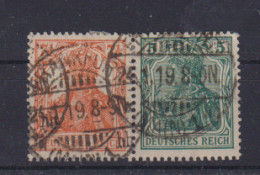 Dt.Reich Germania Zusammendruck MiNo. W 6 O - Carnets & Se-tenant