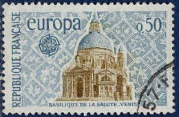 France Poste Obl Yv:1676 Mi:1748 Europa Cept Basilique De La Salute Venise (cachet Rond) - Gebraucht