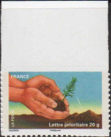 France Poste AA N** Yv: 526A Mi:5045II Galeron La Terre Bord De Feuille - Unused Stamps