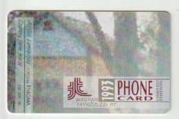 Telefoonkaart-télécarte-phonecard: JT Magyar Távközlési RT Hungary (H) 1993 - Hongrie