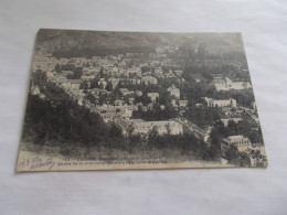 LUCHON ( 31 Haute Garonne )  PANORAMA PRIS DE LA CHAUMIERE  PARTIE DE LAVILLE COMPRISE ENTRE L EGLISE ET LE CASINO 1907 - Luchon