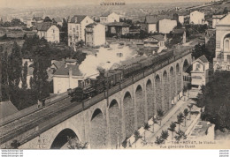 G30- 63) ROYAT (L 'AUVERGNE) LE VIADUC - VUE GENERALE OUEST - (TRAIN VAPEUR - 2 SCANS) - Royat