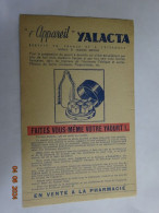 BUVARD BLOTTING PAPER  ALIMENTATION L'APPAREIL YALACTA FAITES VOUS-MEME VOTRE YAOURT - Food