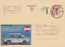 Belgio INTERO POSTALE  PUBLIBEL  Figurato AUTOMOBILE DATSUN - Voitures