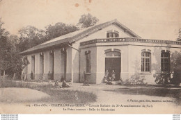 CHATILLON SUR SEINE - COLONIE SCOLAIRE DU X° ARRONDISSEMENT DE PARIS - LE PREAU COUVERT - SALLE DE RECREATIONS - 2 SCANS - Chatillon Sur Seine