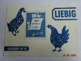 BUVARD BLOTTING PAPER  ALIMENTAIRE POTAGESLIEBIG BUVARD N° 4 - Lebensmittel