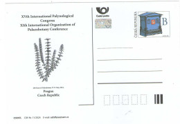 Czech Republic 2024 -  Paleobotanic Wold Conference, Special Postal Stationery, MNH - Fossiles