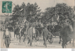 K18-25) BESANCON - FETES DES  13 , 14  ET 15 AOUT 1910 - LE PRESIDENT FALLIERES  A SON ARRIVEE - Besancon