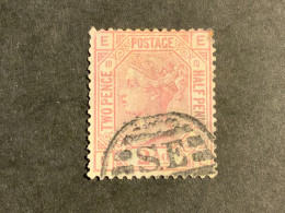 1873 Queen Victoria 2 1/2d Rosy Mauve Plate 10 Used (S 933) - Gebruikt