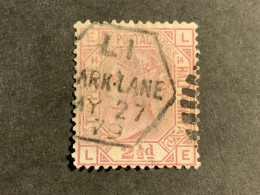 1873 Queen Victoria 2 1/2d Rosy Mauve Plate 14 Used Wmk Orbs (S 937) - Oblitérés