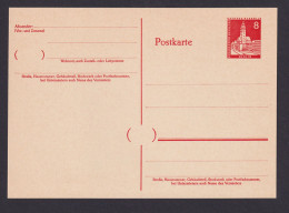 Briefmarken Berlin Ganzsache Bauten II P 44 Kat.-Wert 38,00 - Postcards - Used