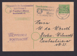 Briefmarken Berlin Ganzsache Bauten P 8 A Frankfurt Wilmersdorf Kat.-Wert 40,00 - Cartes Postales - Oblitérées