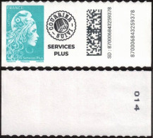 FRANCE 2023 - Marianne L'Engagée Adhésif - LETTRE SERVICES PLUS  Issu De ROULETTE De 300  - YT 2227 Neuf - Coil Stamps