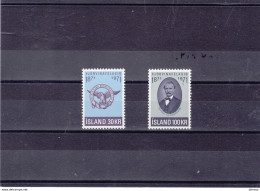 ISLANDE 1971 Société Patriotique  Yvert 408-409, Michel 455-456 NEUF** MNH Cote 10 Euros - Nuevos