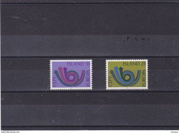 ISLANDE 1973 EUROPA Yvert 424-425, Michel 471-472 NEUF** MNH Cote 7 Euros - Neufs