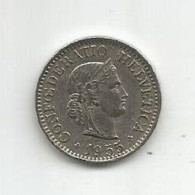 SWITZERLAND 10 RAPPEN 1955 B - 10 Rappen