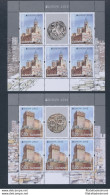 2012 EUROPA CEPT Bulgaria, 2 Minifogli Di 5 Serie, Turismo, MNH** - Andere & Zonder Classificatie