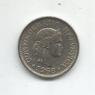 SWITZERLAND 10 RAPPEN 1968 B - 10 Centimes / Rappen