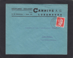 KOHLENHANDELS - GESELLSCHAFT,CANNIVEAUX A. G. LUXEMBURG,1942. - 1940-1944 Duitse Bezetting