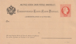 ÖSTERREICH - 1876, GA P33a - Cartoline