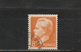 Monaco YT 366 Obl : Prince Rainier III - 1951 - Oblitérés