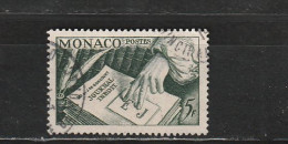 Monaco YT 392 Obl : Goncourt - 1953 - Gebraucht