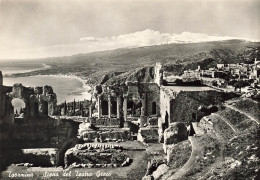 ITALIE - Taormina - Scena Del Teatro Greco - Conti - Vietata - Vera Fotografia - Carte Postale - Other & Unclassified